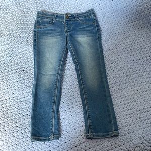 Kids Jegging With Heart Buttons